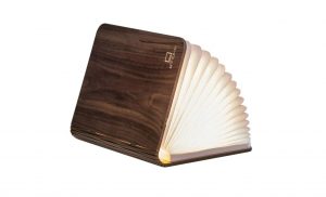 Smart Book Light (Natural Wood) - Large Walnut