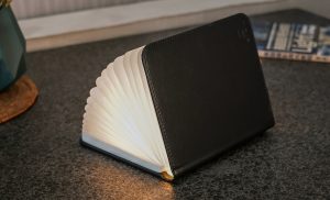 Smart Book Light (Fibre Leather) - Large Black