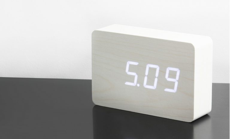 Brick Click Clock