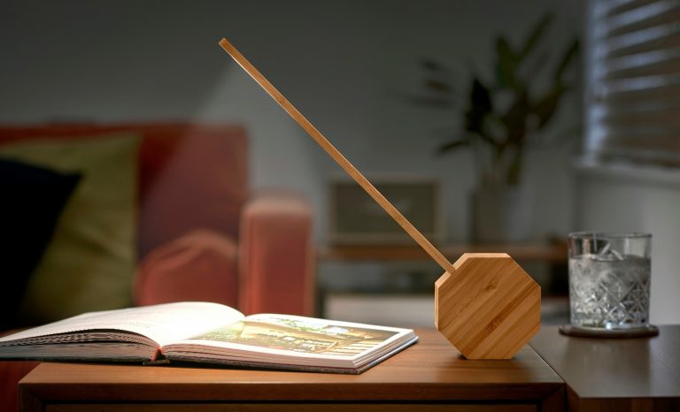 Octagon One Plus Portable Alarm Clock Desk Light