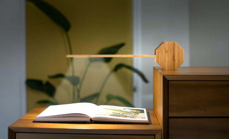 Octagon One Plus Portable Alarm Clock Desk Light