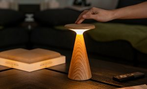 Sylva Table Lamp - Large White Ash