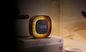 Lumos Clock - Square Walnut